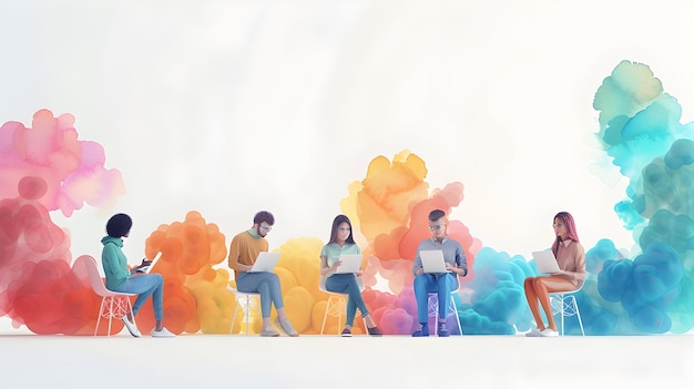 Zespół podczas warsztatów coachingowych